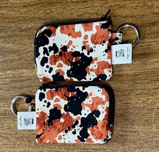 Curved zipper wallet